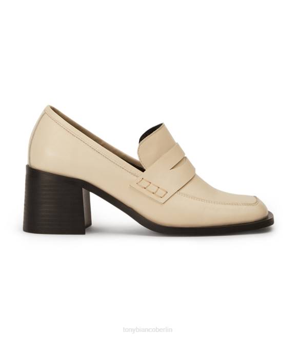 Slipper mit Absatz| de Tony Bianco Frauen Lomax Freizeitschuhe Ecru Venedig 4624360